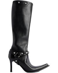 Balenciaga - City Boot With Harness - Lyst