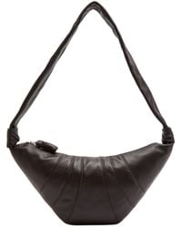 Lemaire - Croissant Medium Grained Leather Shoulder Bag - Lyst