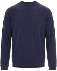 Emporio Armani - Long-Sleeved Crewneck Jumper - Lyst