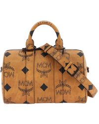 MCM - Aren Boston Small Top Handle Bag - Lyst