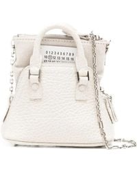 Maison Margiela - Numbers-Patch Zipped Mini Shoulder Bag - Lyst