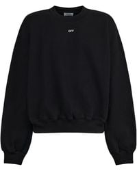 Off-White c/o Virgil Abloh - Logo-Print Sweatshirt - Lyst
