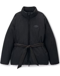 Alexander Wang - Tied Waist Puffer Coat - Lyst