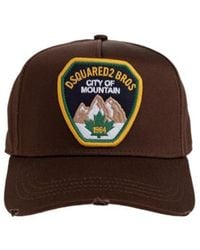 DSquared² - Logo Patch Baseball Cap - Lyst