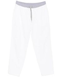 Brunello Cucinelli - Drawstring Casual Pants - Lyst