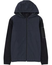 BOSS - Long-Sleeved Hooded Casual Jacket - Lyst