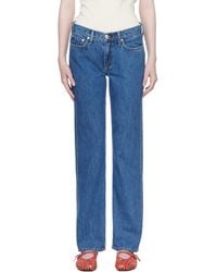 Rag & Bone - Harlow Full Straight Jeans - Lyst