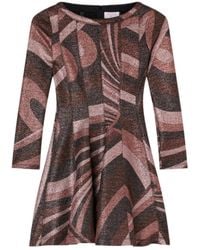 PUCCI - Iride Print Lurex Jersey Dress - Lyst