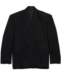 Balenciaga Seamless Tailored Jacket in Black for Men | Lyst