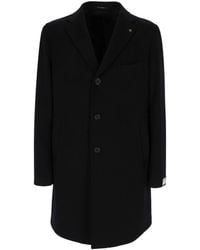 Tagliatore - Single-Breasted Tailored Coat - Lyst