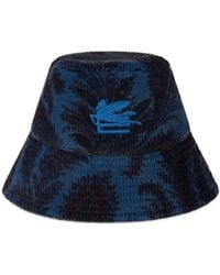Etro - Foliage-Print Bucket Hat - Lyst