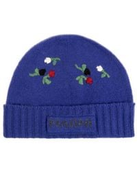 Marni - Knitted Embroidered Beanie - Lyst