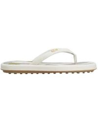 Tod's - Round-Toe Flip-Flops - Lyst