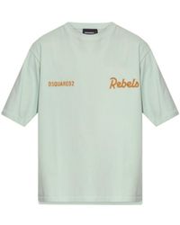 DSquared² - Rebels Loose Fit T-Shirt - Lyst