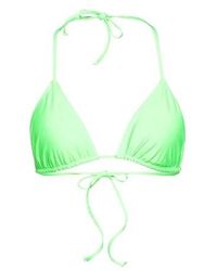 Ganni - Triangle Bikini Top - Lyst