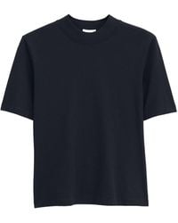 Filippa K - Mock-Neck T-Shirt - Lyst