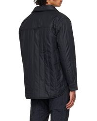 Canada Goose - Lapel Quilted Casual Jacket - Lyst