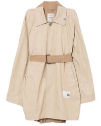 Maison Mihara Yasuhiro - Belted Trench Coat - Lyst