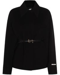Sportmax - Lapel Long Sleeve Coat - Lyst
