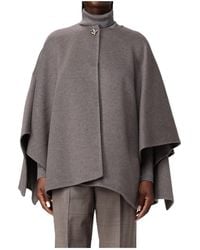 Fabiana Filippi - Monili-Embellished Asymmetric Cape - Lyst