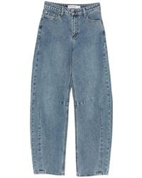 Self-Portrait - Barrel Leg Jeans - Lyst