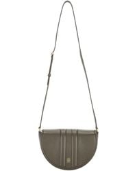 Bally - Panelled Leather Shoulder Bag - Lyst