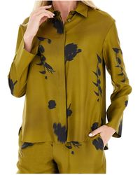Max Mara - Pattern-Printed Long-Sleeved Shirt - Lyst
