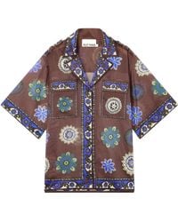 ALÉMAIS - Jasper Relaxed Printed Shirt - Lyst