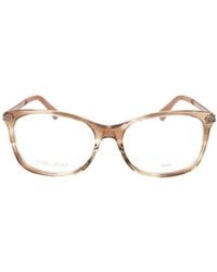 Jimmy Choo - Eyewear Square Frame Glasses - Lyst