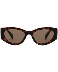 Gucci - Eyewear Cat-Eye Frame Sunglasses - Lyst