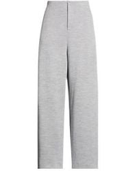 Max Mara - High-Waisted Straight-Leg Knit Cropped Trousers - Lyst