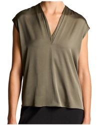 Vince - V-Neck Top - Lyst