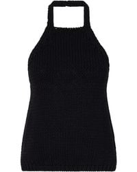 Rohe - Chunky-Knit Halter Top - Lyst