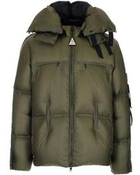 Moncler - Two-Color Long-Sleeved Coat - Lyst