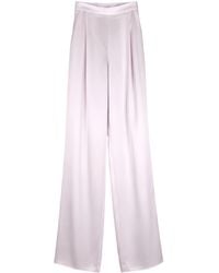 Max Mara - High-Waisted Casual Pants - Lyst