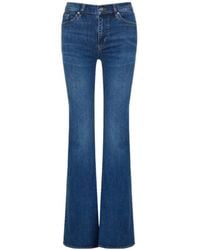 FRAME - Belt Loop Jeans - Lyst