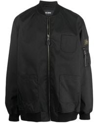 Raf Simons - Graphic-Print Bomber Jacket - Lyst