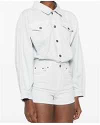 Haikure - Button-Fastening Playsuit - Lyst