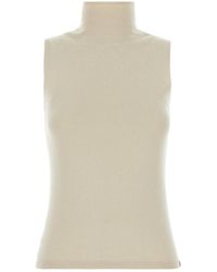 Extreme Cashmere - Collo Sleeveless Knitted Top - Lyst