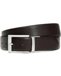 Canali - Engraved Logo Casual Belt - Lyst