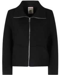 Semicouture - Long-Sleeve Zip-Up Jacket - Lyst