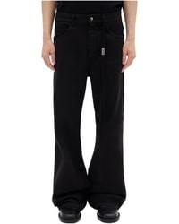 Ann Demeulemeester - Modest 5 Pockets Relaxed Flared Trousers - Lyst