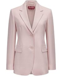 Max Mara - Studio Linz Single-Breasted Tailored Blazer - Lyst