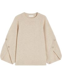 Max Mara - Ampex Crewneck Knitted Jumper - Lyst
