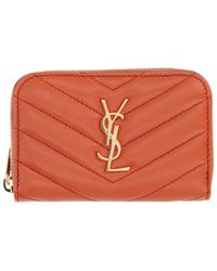 Saint Laurent - Cassandre Wallet - Lyst