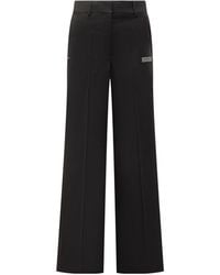 Off-White c/o Virgil Abloh - Pleat Detailed Straight Leg Pants - Lyst