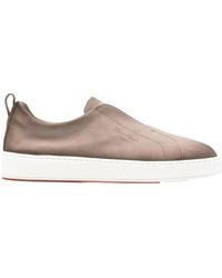 Santoni - Victory Slip-On Sneakers - Lyst