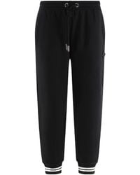 Moncler - Logo Patch Drawstring Sweatpants - Lyst