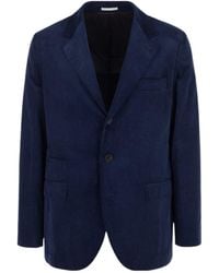 Brunello Cucinelli - Long-Sleeved Suit Jacket - Lyst
