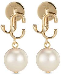 Jimmy Choo - Pendant Earrings - Lyst